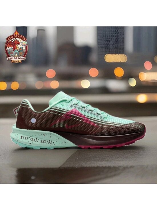 Nike Kiger 10 Mint Foam Burgundy Seaweed Sneakers FV3929-301 - Men\'s Size 13